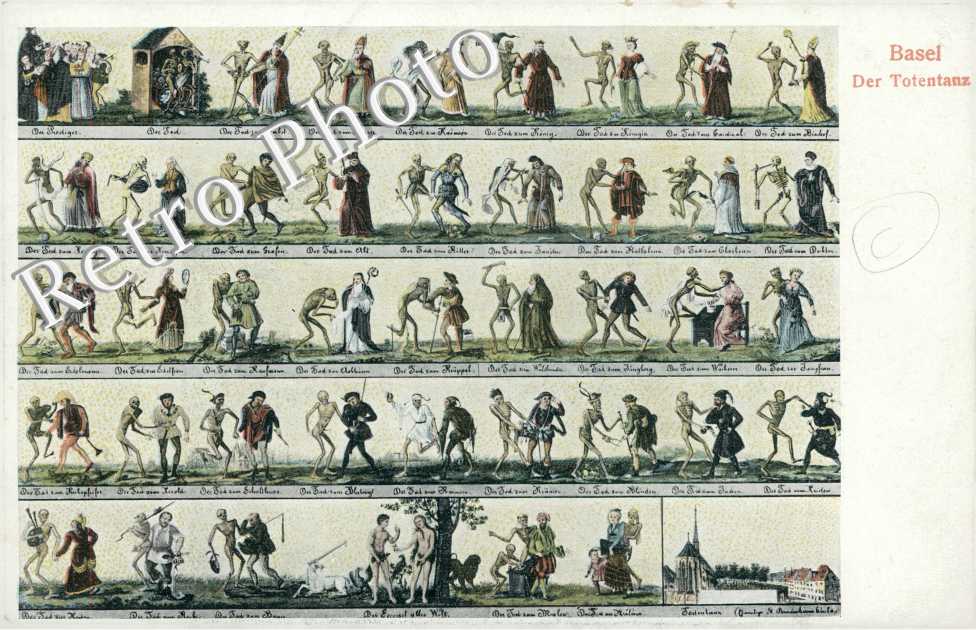 Der Totentanz. La danse de la mort
