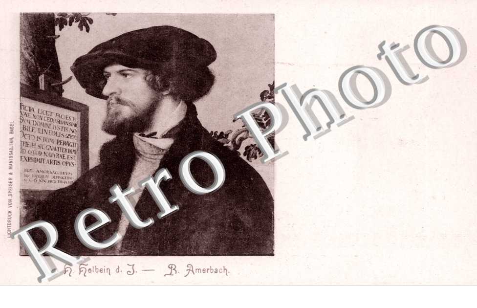 H. Holbein d. J. - R. Amerbach