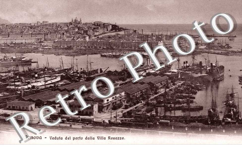 Veduta del Porto dalla Villa Rosazza