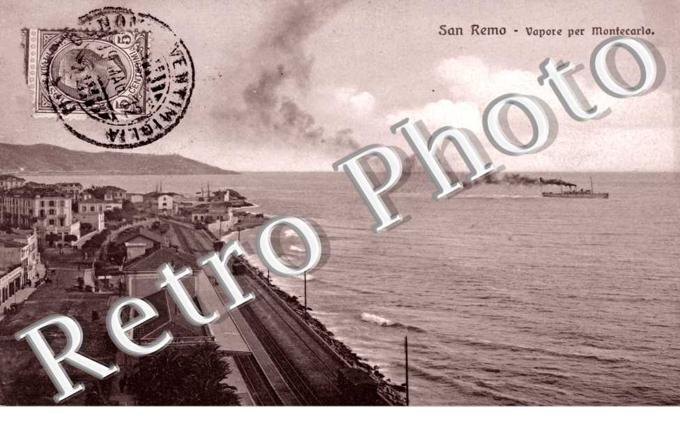 Vapore per Montecarlo