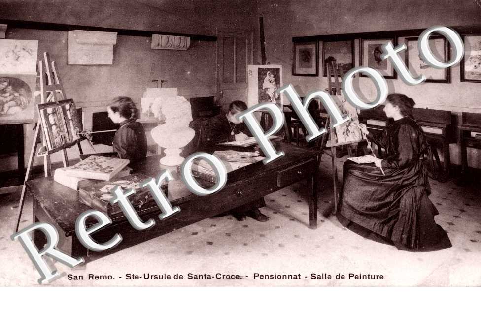 Sainte Ursule de Sabta Croce Pensionnat Salle de peinture