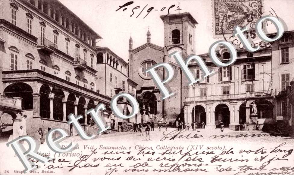 Piazza Vittorio Emanuele e Chiesa Collegiata