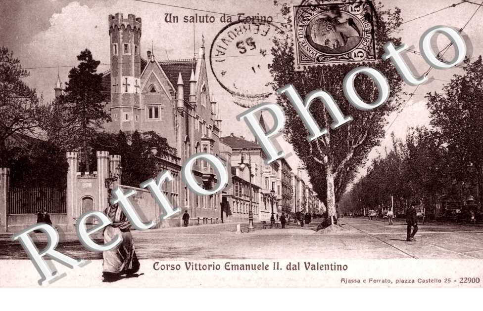 Corso Vittorio Emanuele II dal Valentino