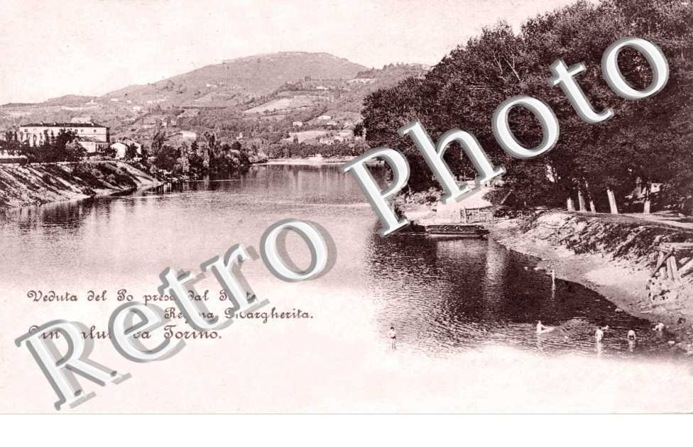 veduta del Po presa dal ponte Regina Margherita