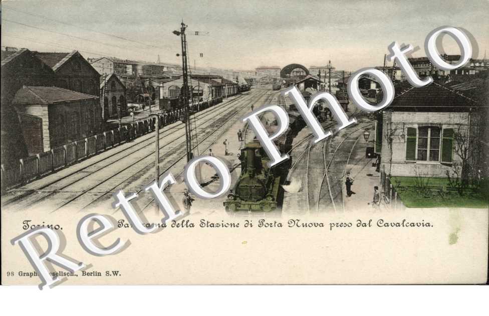 Panorama della Stazione di porta Muova preso dal Cavalcavia