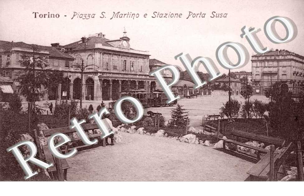piazza San Martino e stazione Porta Susa