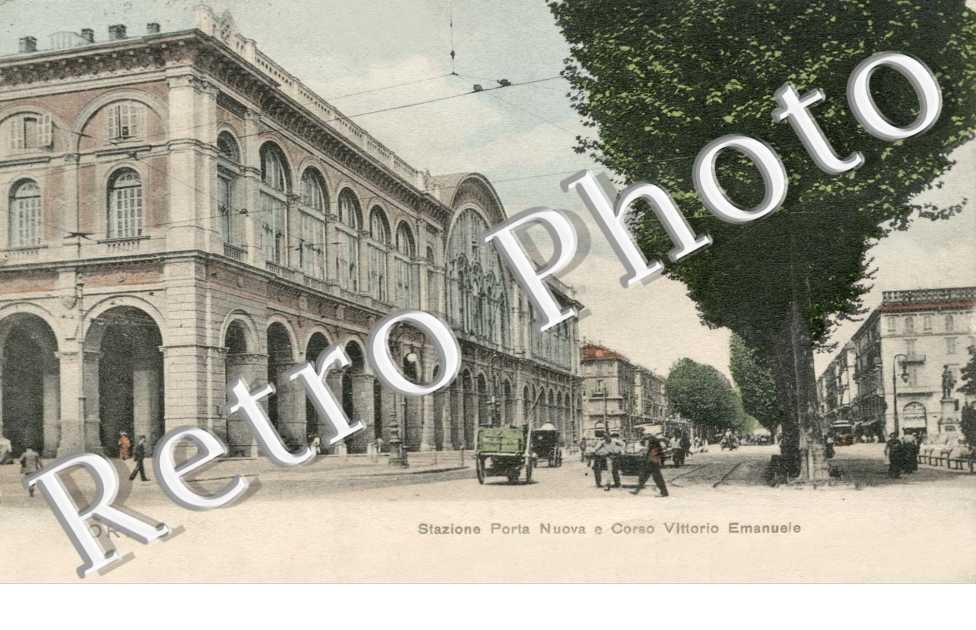 stazione Porta Nuova e corso Vittorio Emanuele