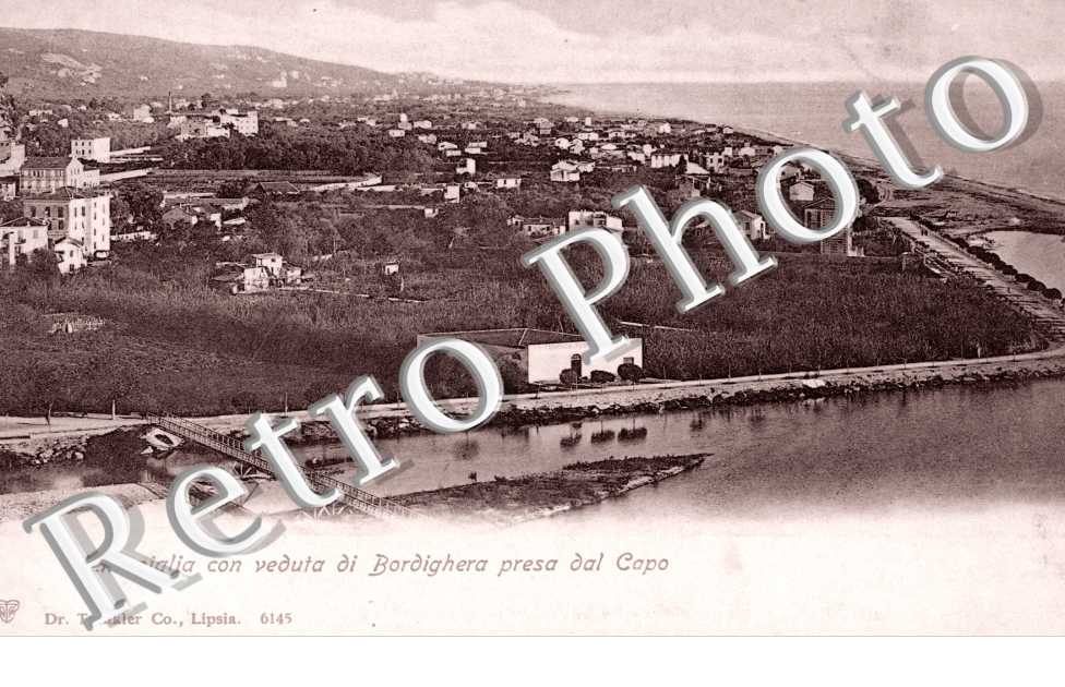 Veduta di Bordighera presa del Capo
