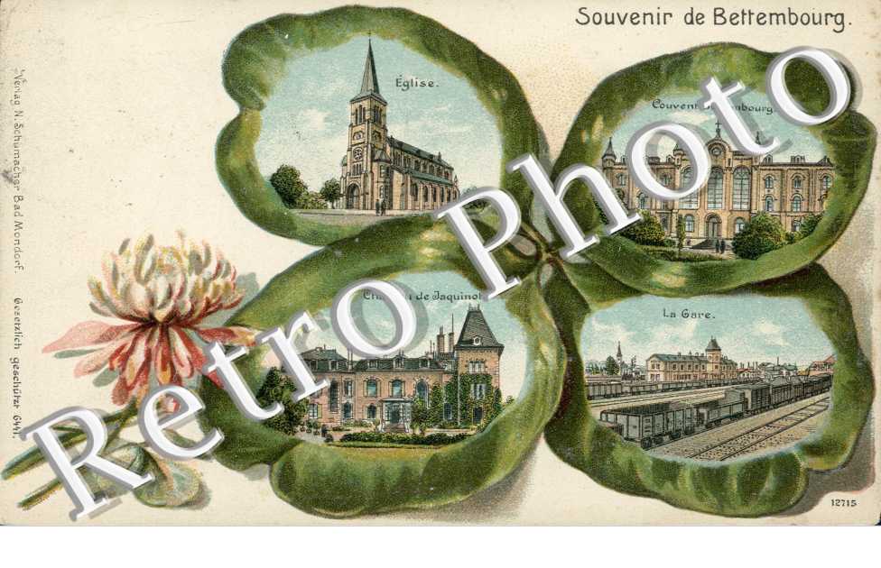 Eglise - Couvent - Chateau - La gare