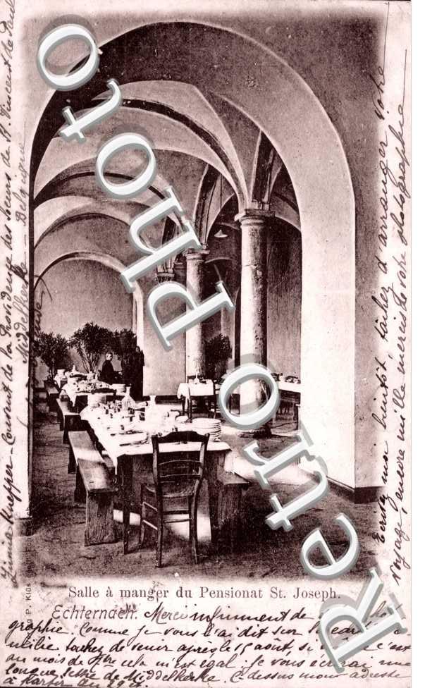 Salle a manger du pensionnat Saint-Joseph