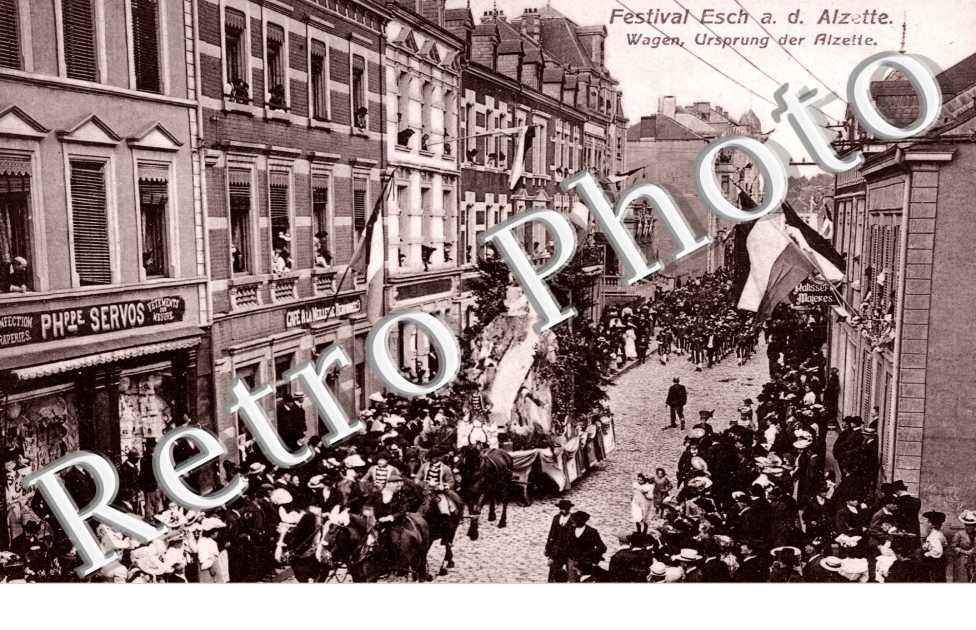 Festival, Wagen, Ursprung der Alzette