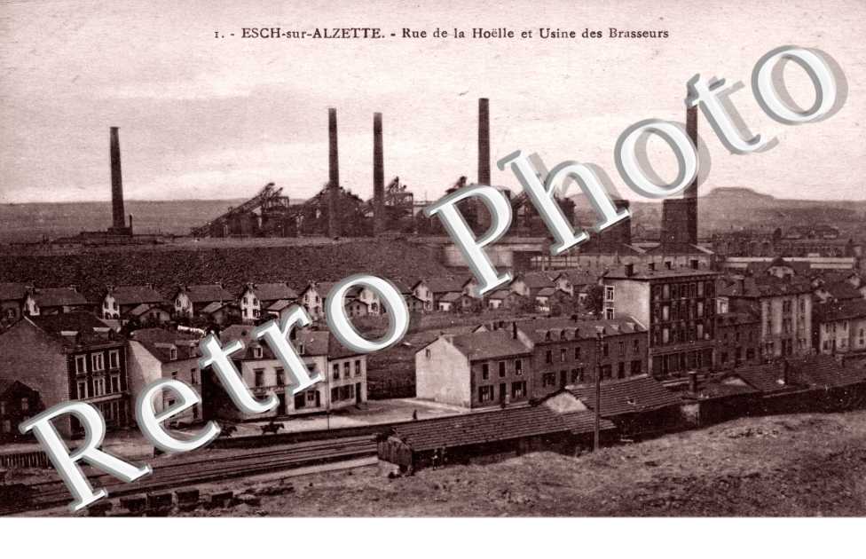 rue de la Hoelle et usine des brasseurs