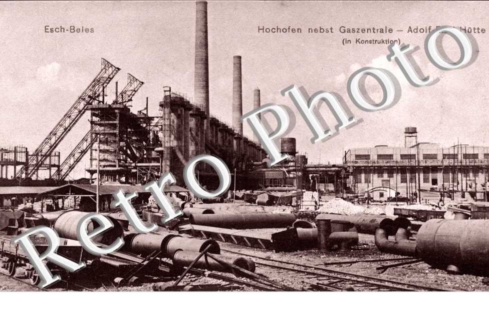 Hochofen nebst Gaszentrale - Adolf Emil Hutte (in konstruktion)
