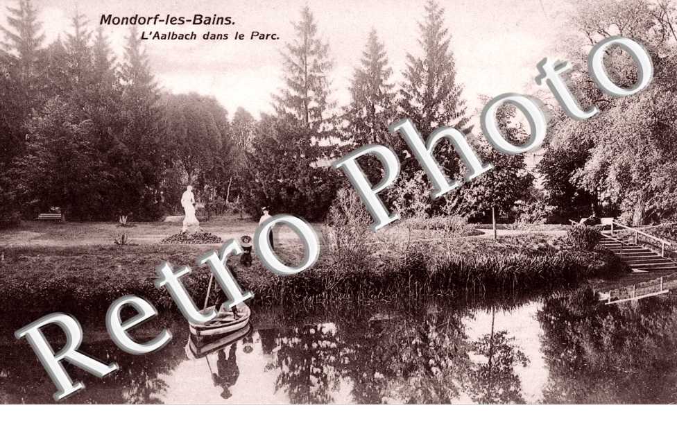 l'Aalbach dans le parc