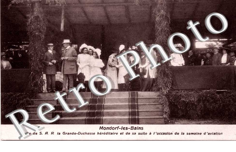 Visite de SAR la grande Duchesse