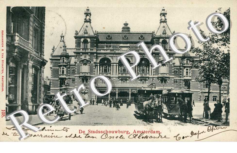 De Stadsschouwburg, Amsterdam. 