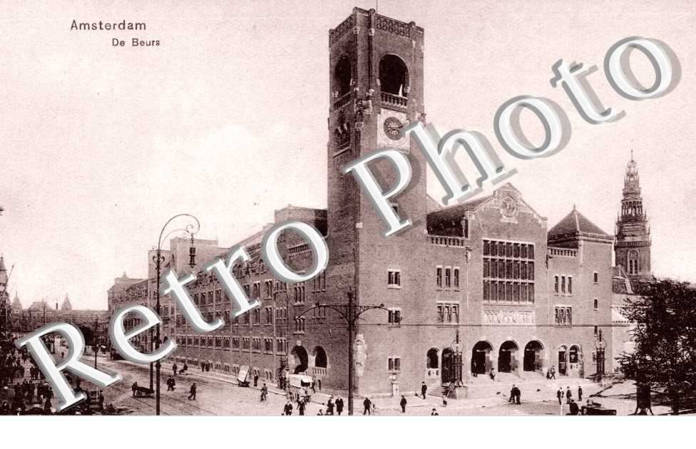 Des Beurs. La Bourse