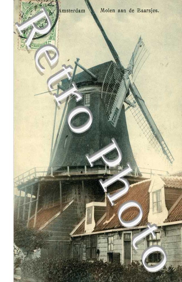 Molen aan de Baarsjes. Moulin