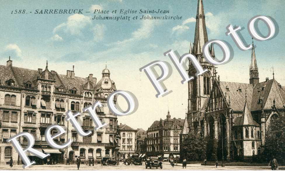 Johannisplatz und Johanniskrirche