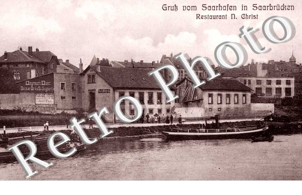 Gruss vom Saarhafen, Restaurant N. Christ