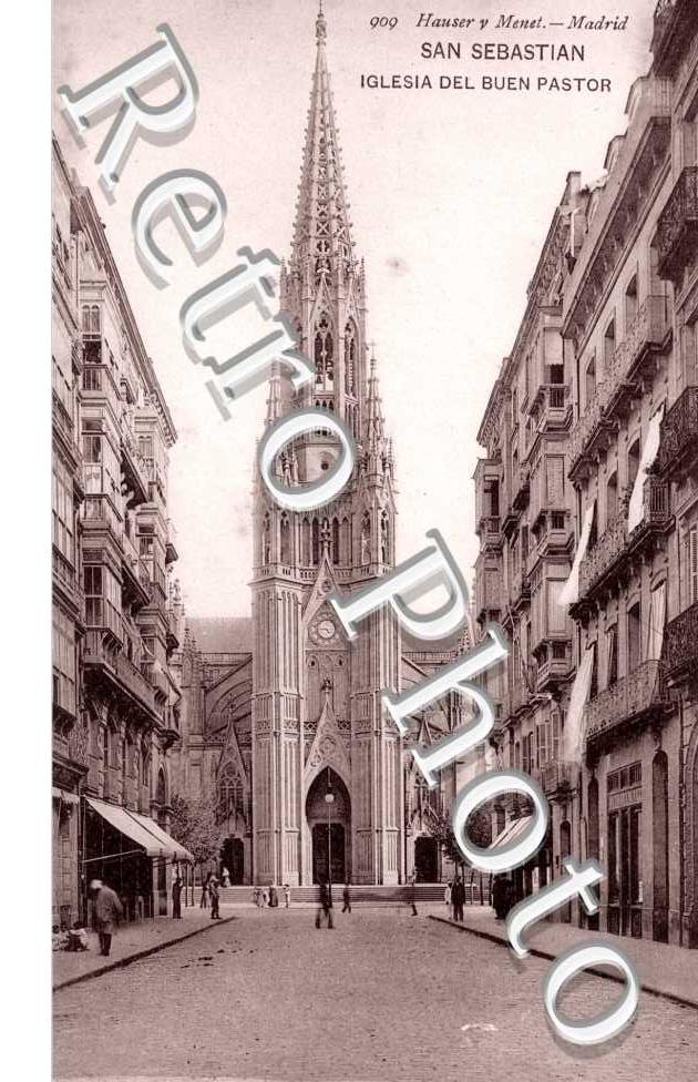 Vista de la iglesia del buen Pastor