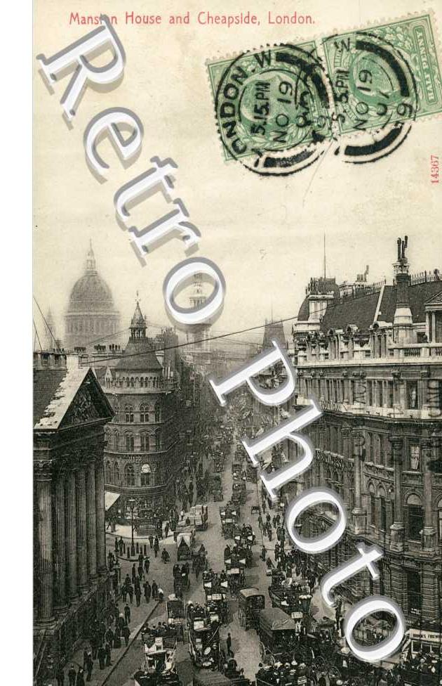 Mansion House and Cheapside