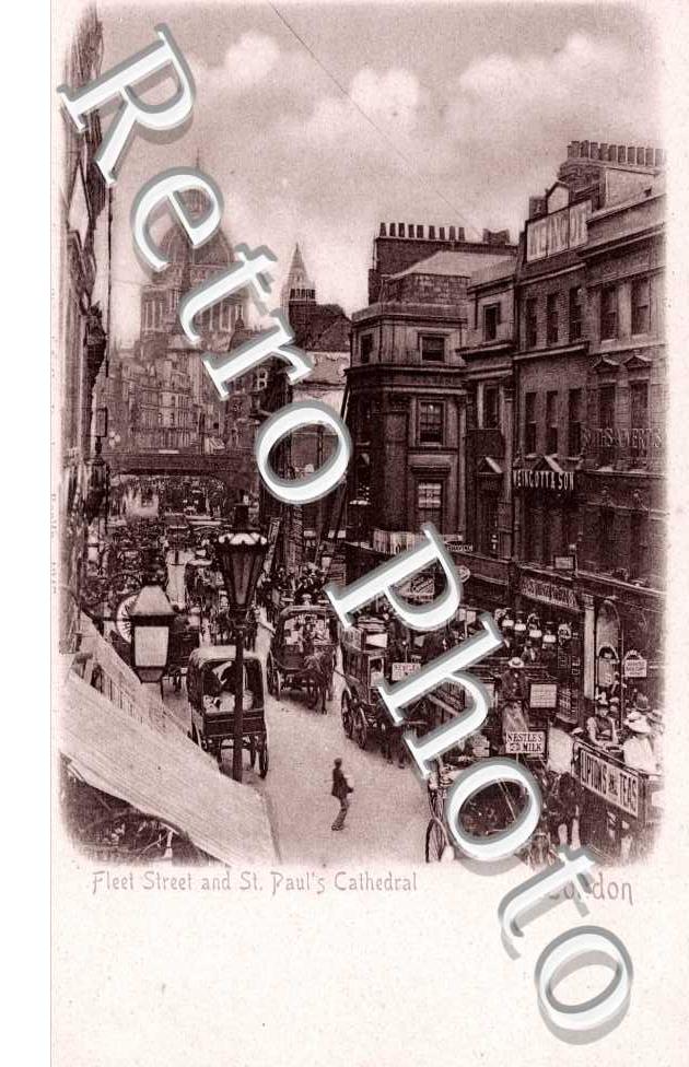 Fleet Street and Saint Paul's Cathedral