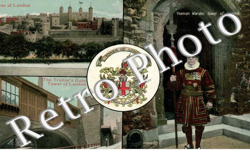 Tower of London, the Traitor's Gate Tower of London, Yeoman Warder, Tower of London