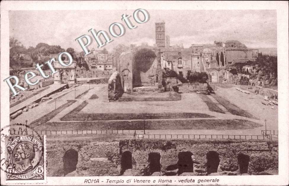 Tempio di Venere e Roma - veduta generale