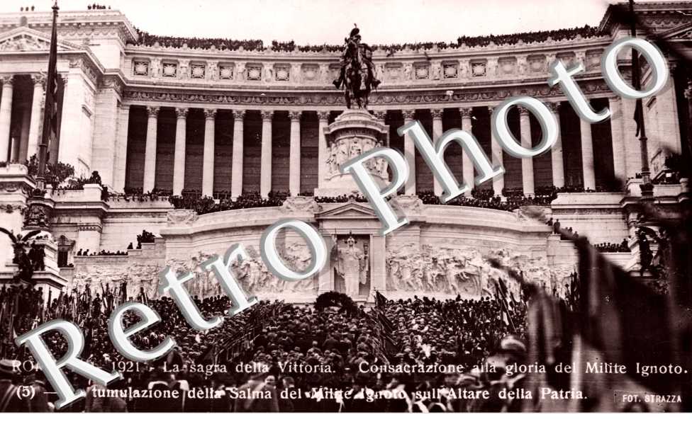 La Sagra della Vittoria, Consacrazione alla gloria del Mitte Ignoto 4-11-1921