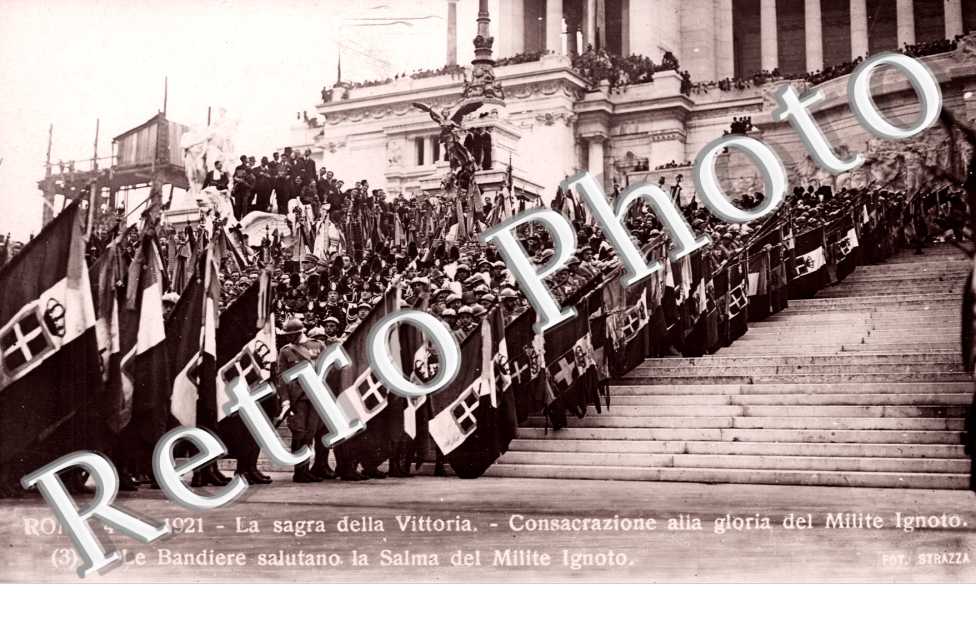 Sagra della Vittoria, Consacrazione alla gloria del Milite Ignoto 4-11-1921
