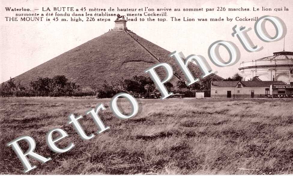 la Butte et le Lion qui la surmonte