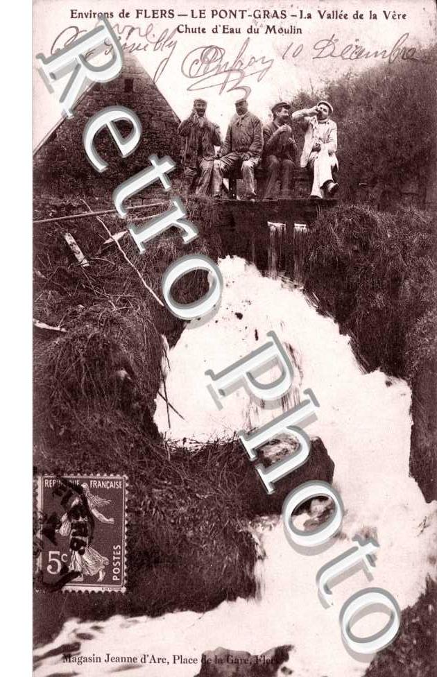 Le Pont Gras, Chute d&#039;Eau du Moulin