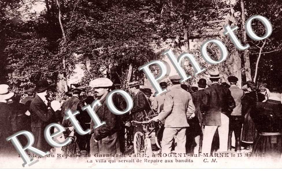 Le Repaire Garnier Vallet, 14-15 mai 1912