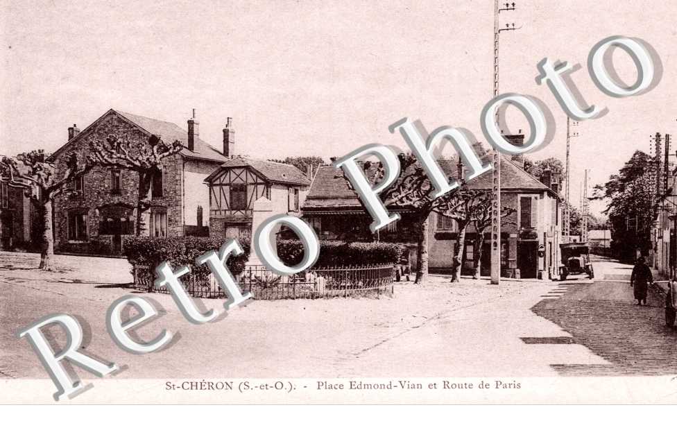 Place Edmond-Vian et Route de Paris