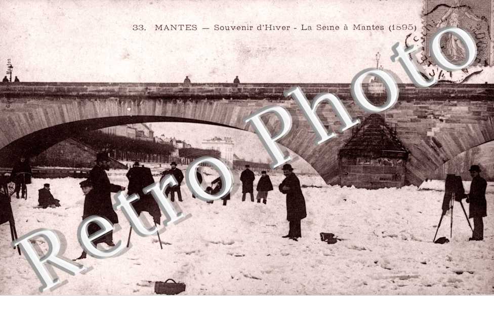 Souvenir d&#039;Hiver, la Seine