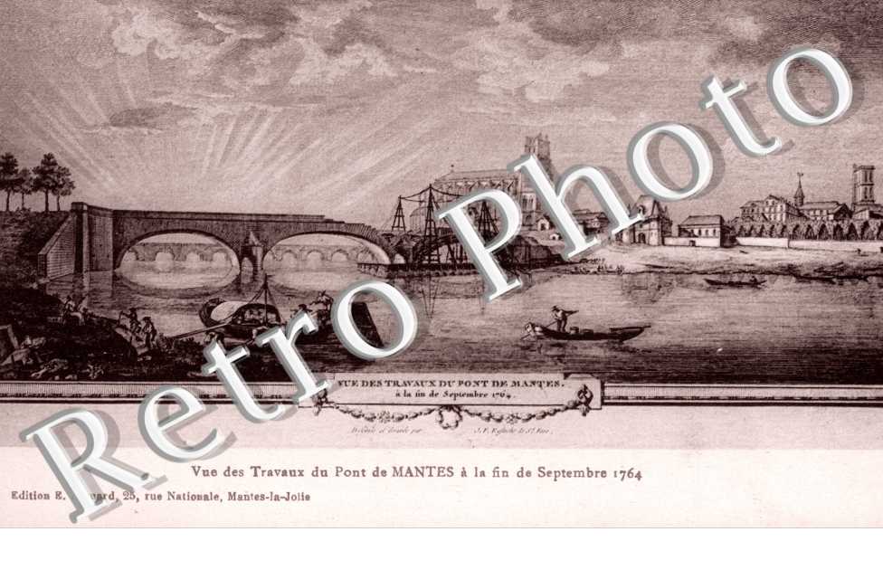 Travaux du Pont Septembre 1764