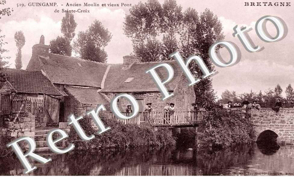 Ancien Moulin et Pont de Sainte Croix