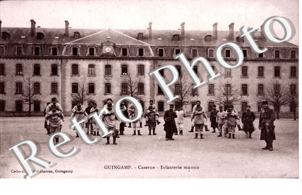 Caserne, Infanterie montee