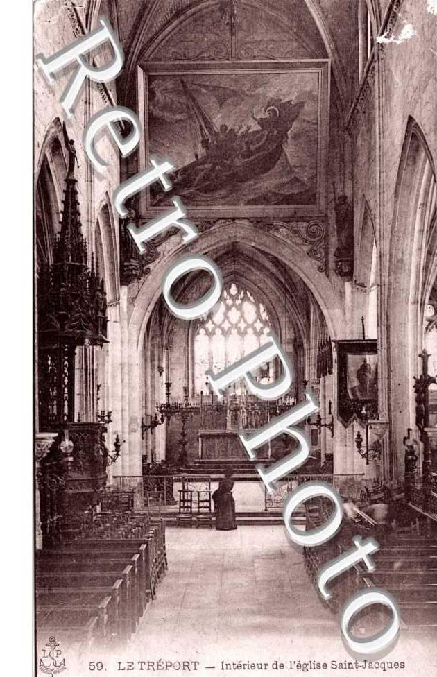 Interieur de L&#039;eglise Saint Jacques