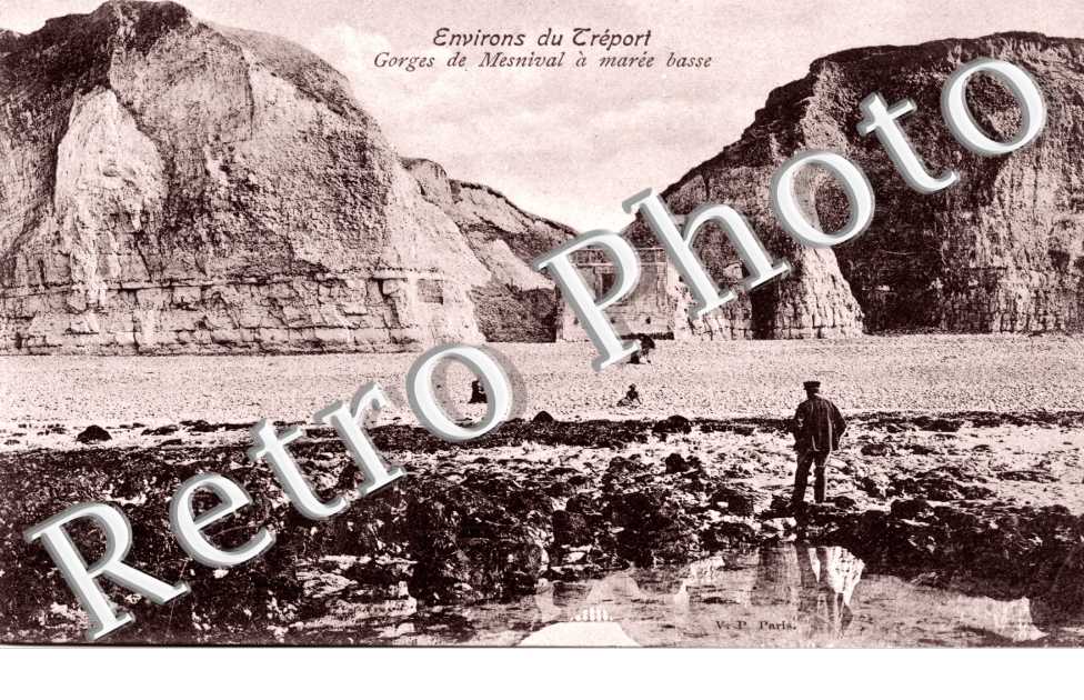 Gorges de Mesnival a maree basse