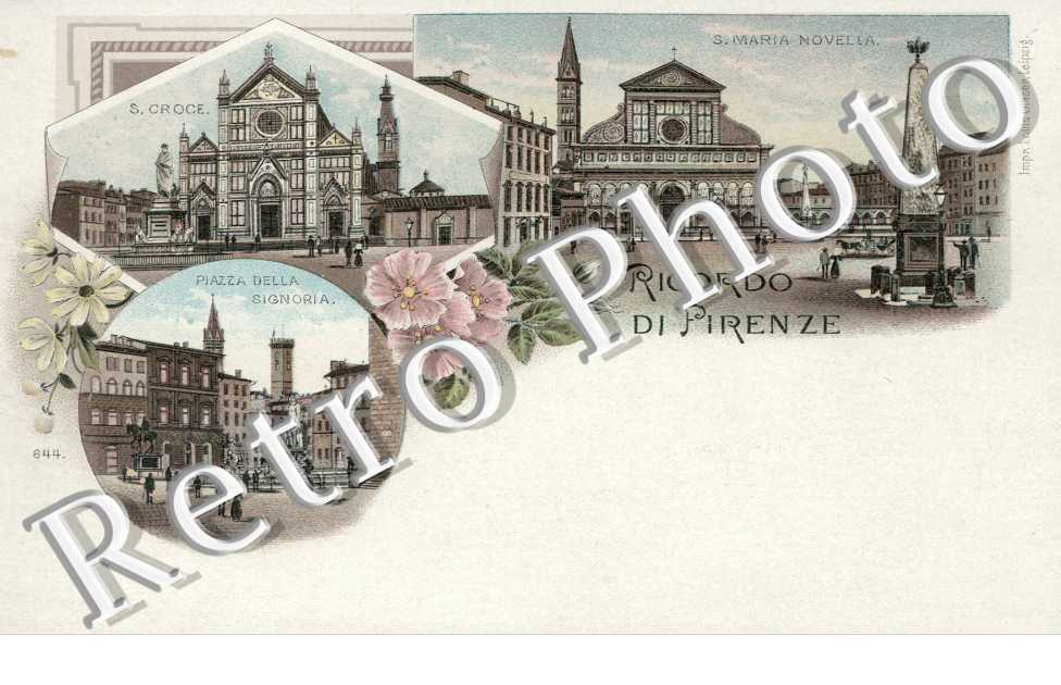 Piazza della Signoria, S. Croce, S. Maria Novella