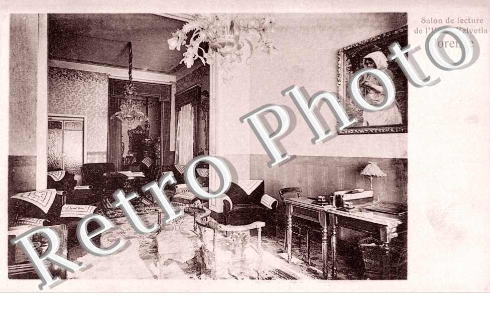 Salon de lecture d l&#039;Hotel Helvica 