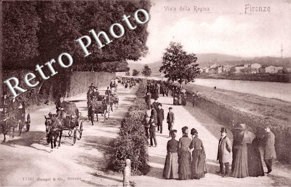 Il viale della Regina