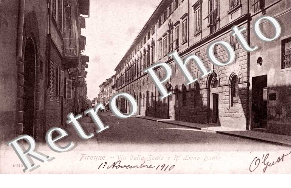 Via della Scala e R. Liceo Dante
