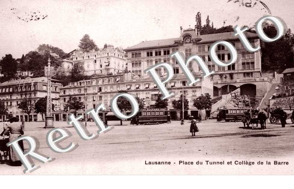 place du Tunnel et college de la barre