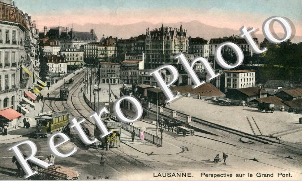 Perspective sur le Grand Pont