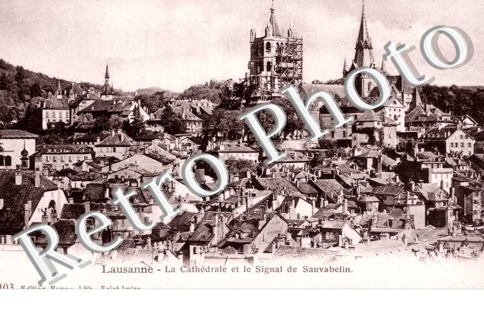 la Cathedrale et le signal de Sauvabelin