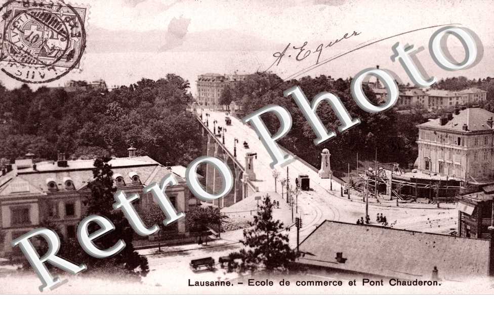 ecole de commerce et Pont Chauderon
