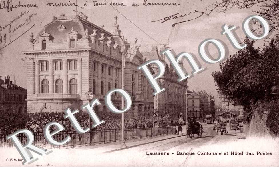 Banque Cantonale, Hotel des postes